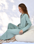 Pijama largo María sage