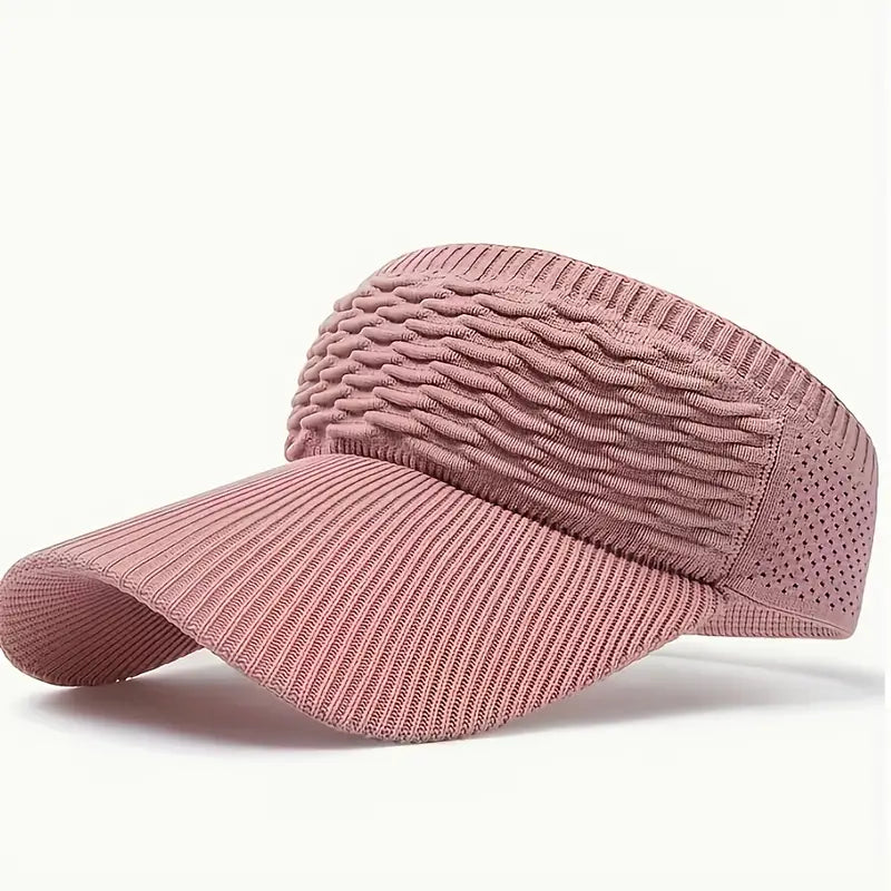 Visera deportiva rosada