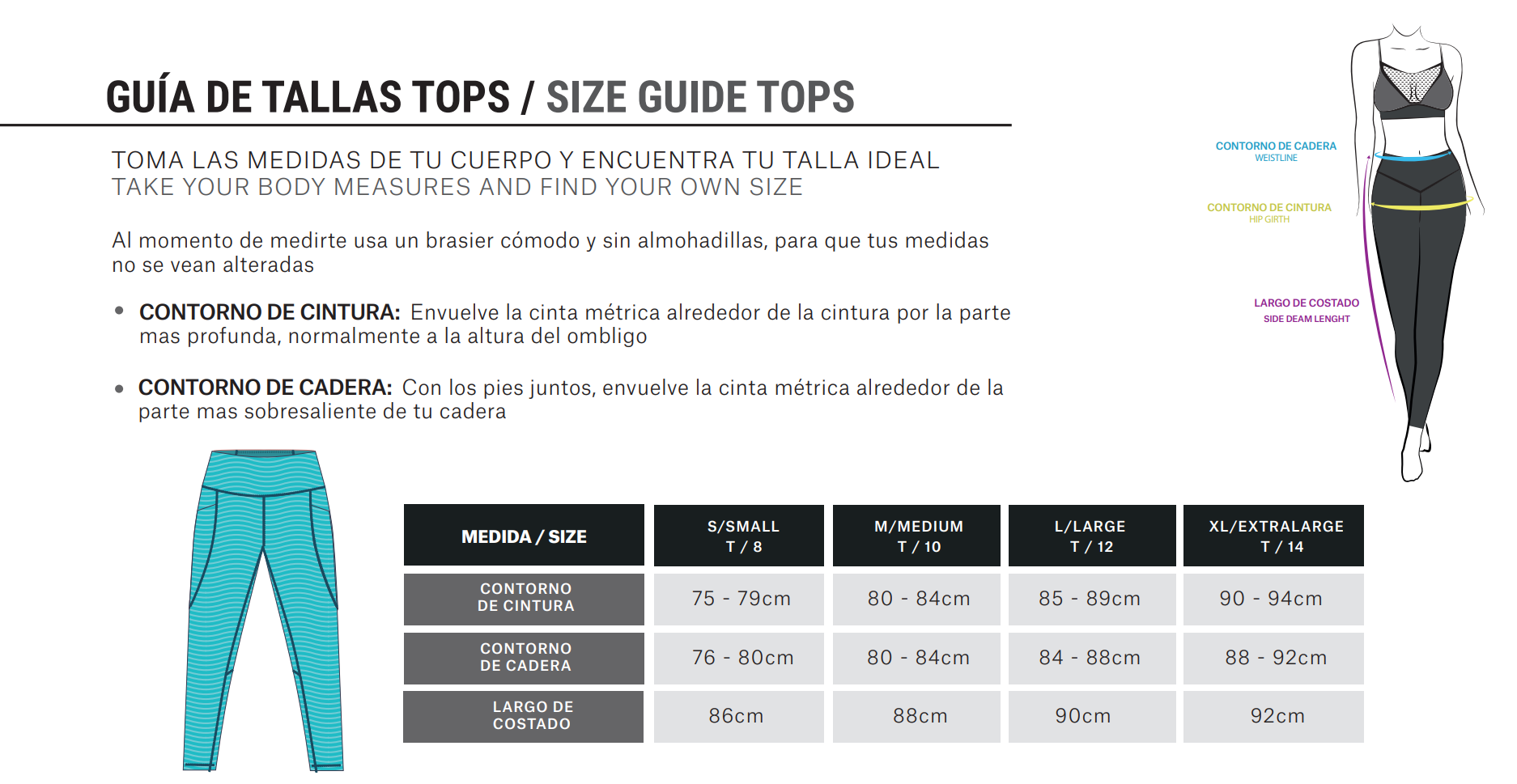 Leggings deportiva Gracia