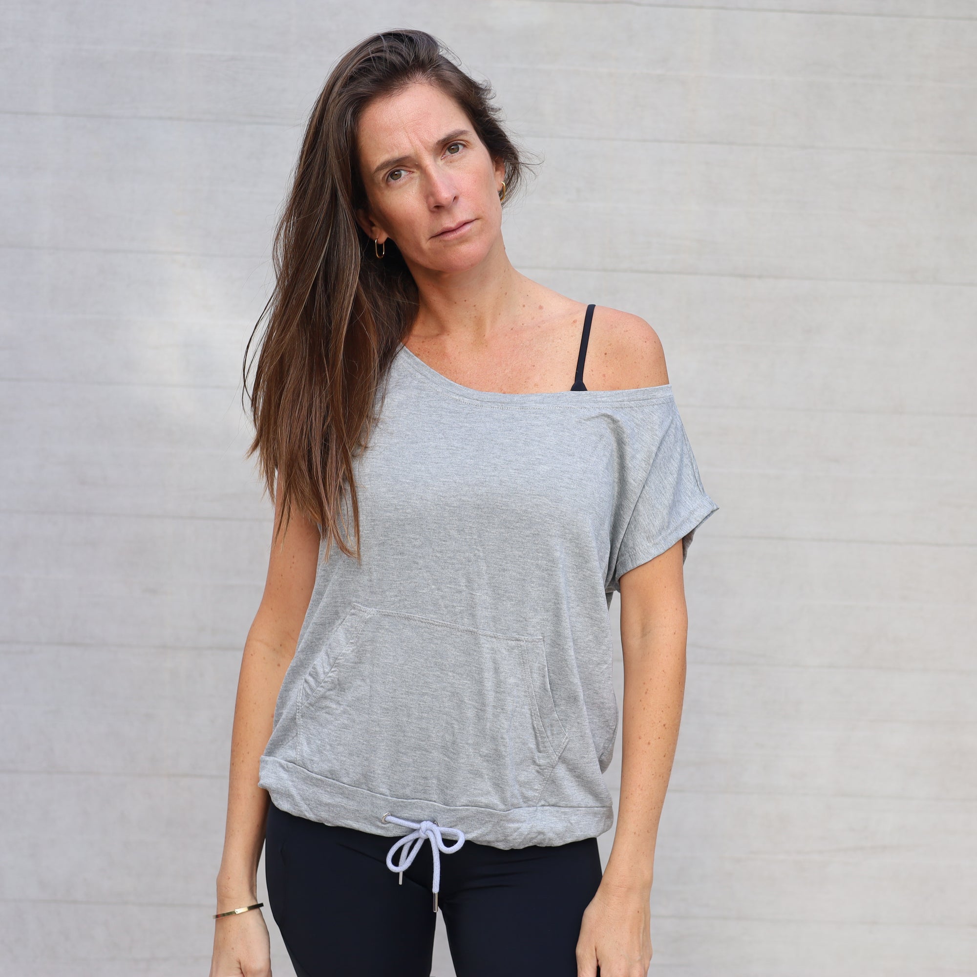 Polera Dominga gris