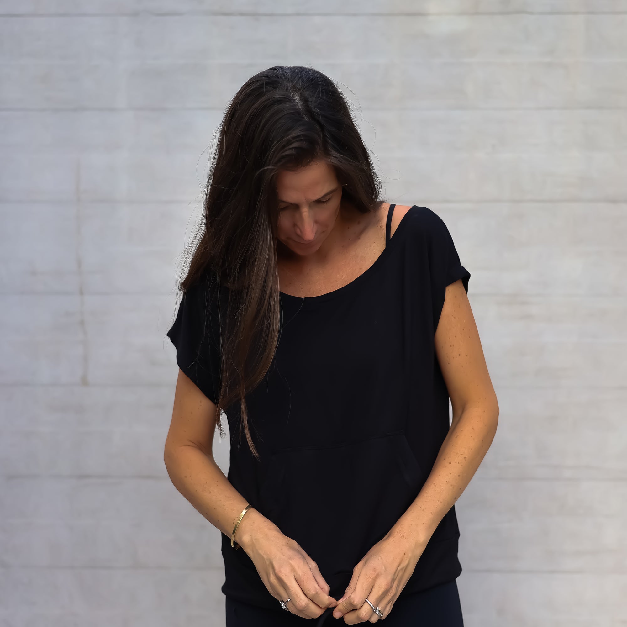 Polera Dominga negra