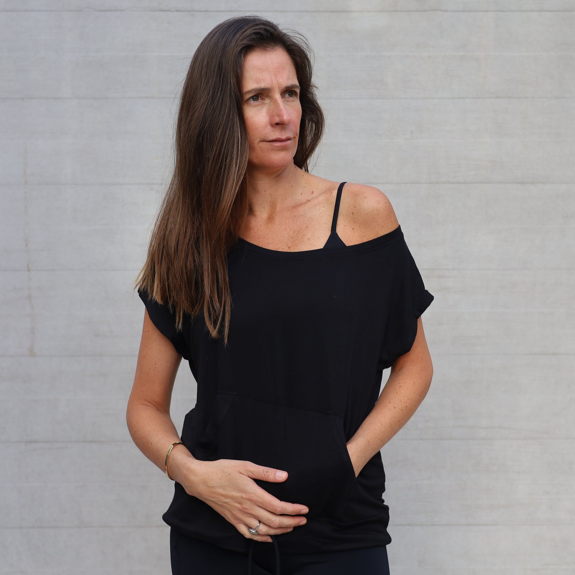 Polera Dominga negra