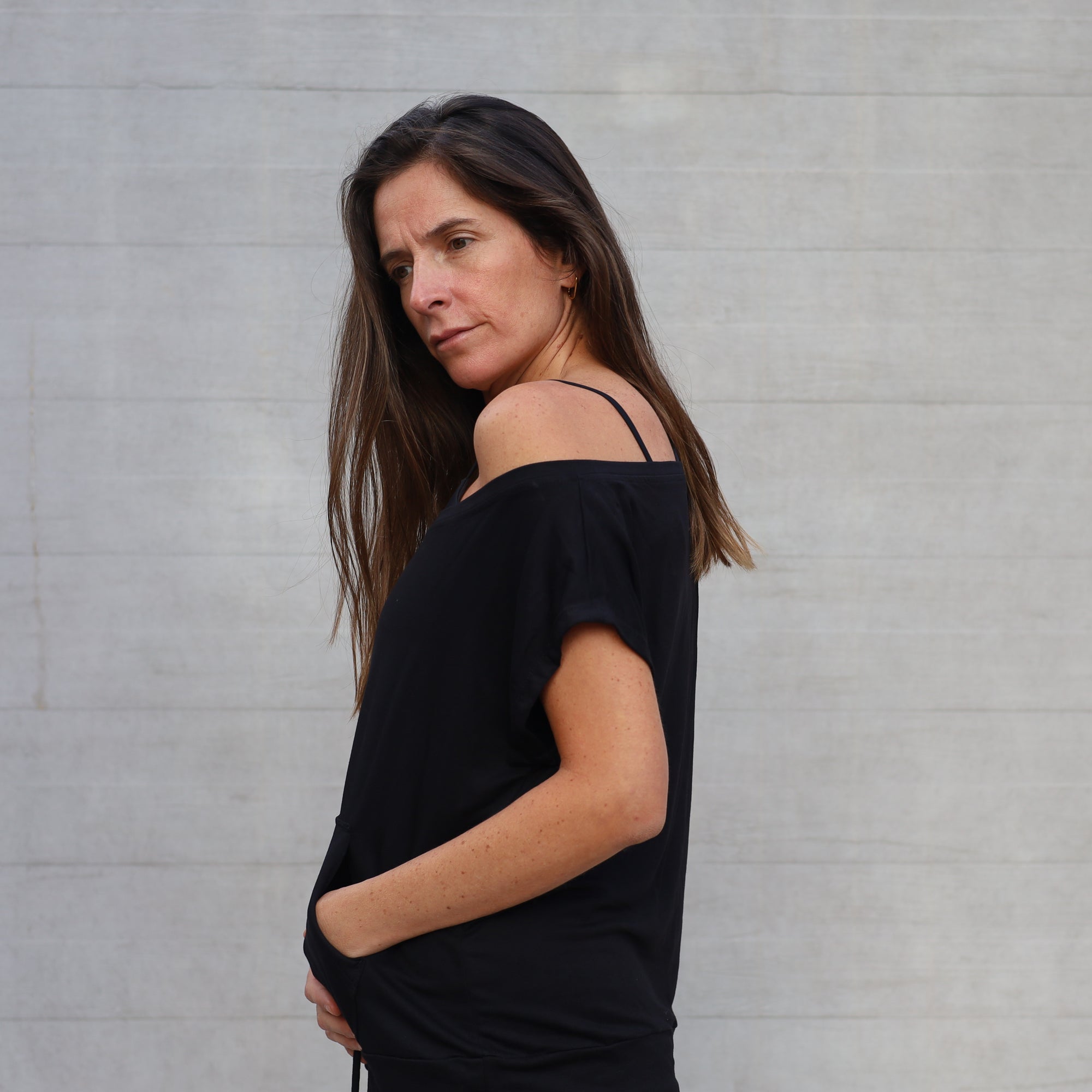 Polera Dominga negra