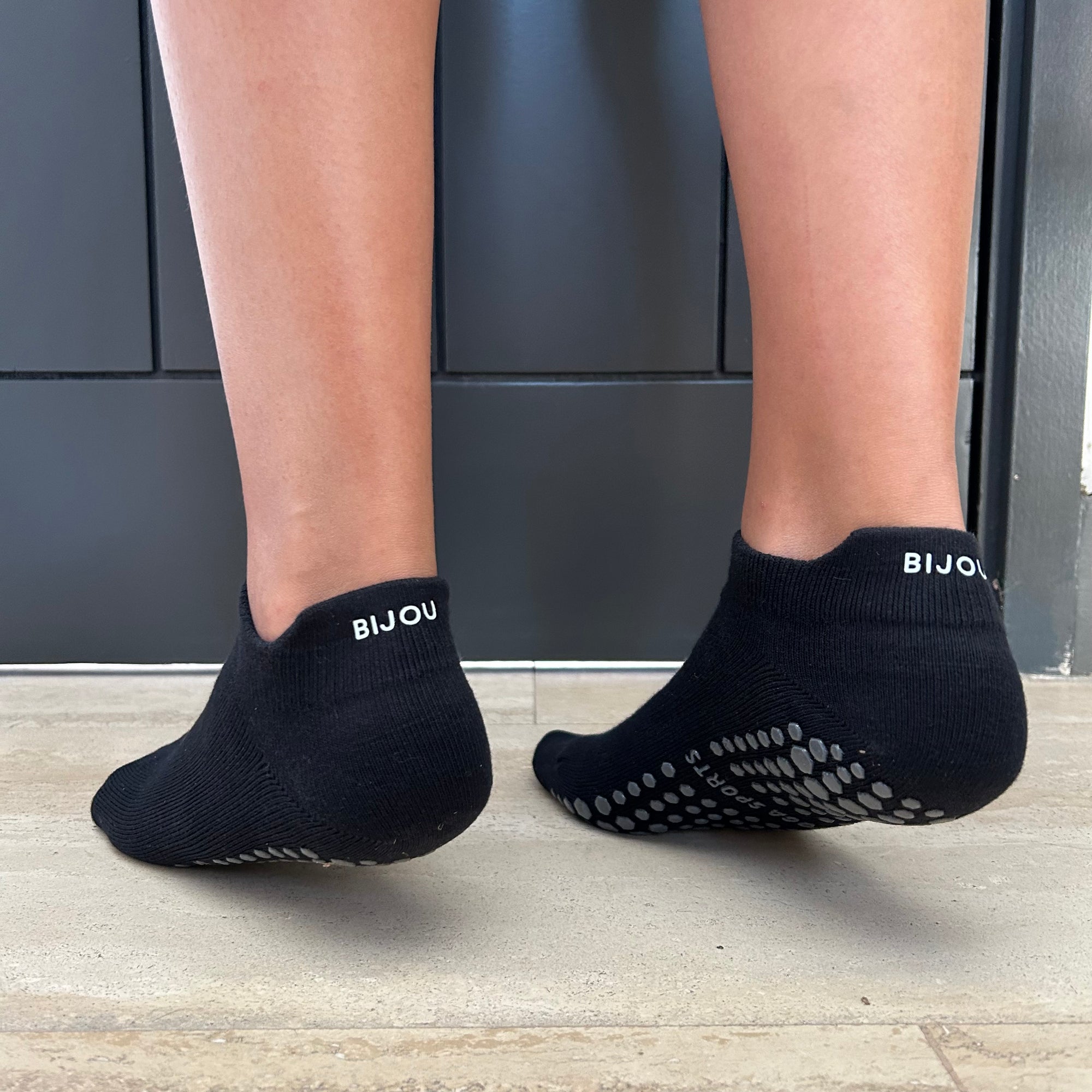 Calcetín antideslizante negro 35-40