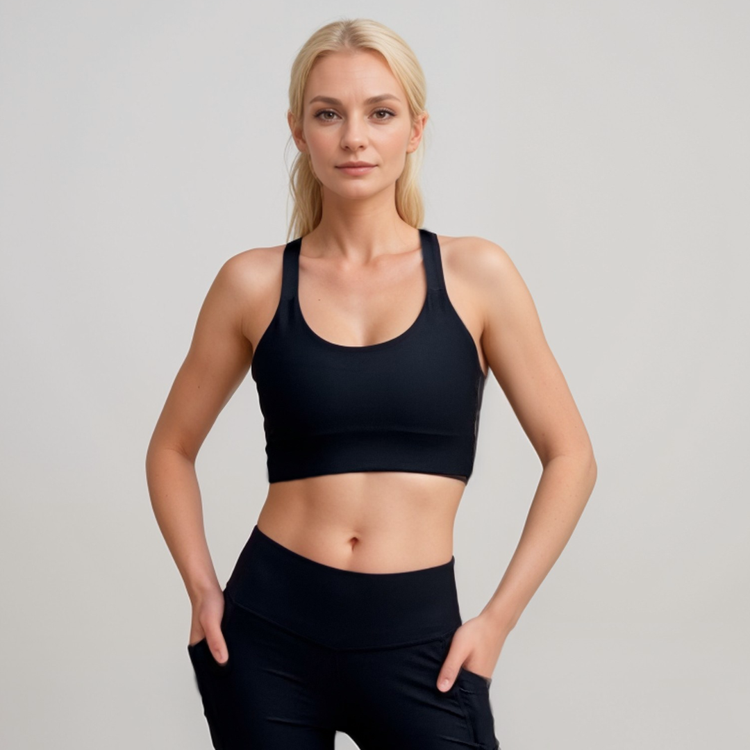 Top deportivo Black
