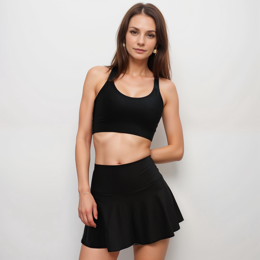 Falda deportiva original black