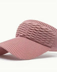 Visera deportiva rosada